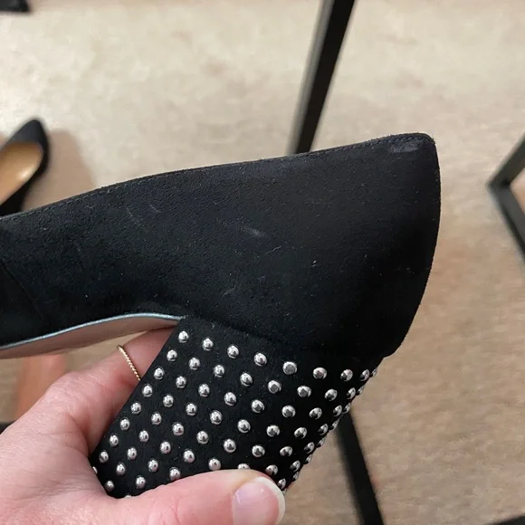 Max Studio Suede Pumps - Picture 8 of 9